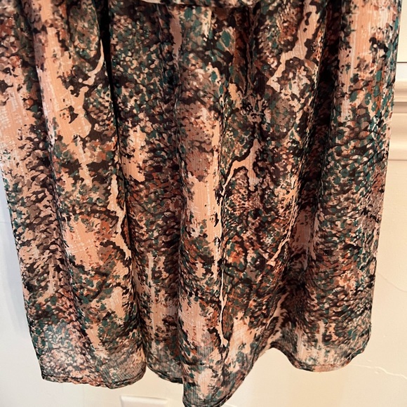 NWT snake print romper one shoulder - Picture 4 of 4